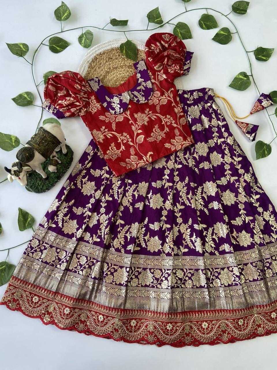 Ynf Pure Viscos KESH503 8033 Kids Wear Wholesale Kids Lehenga Kids Lehenga Choli Baby Girl Lehenga Manufacturer