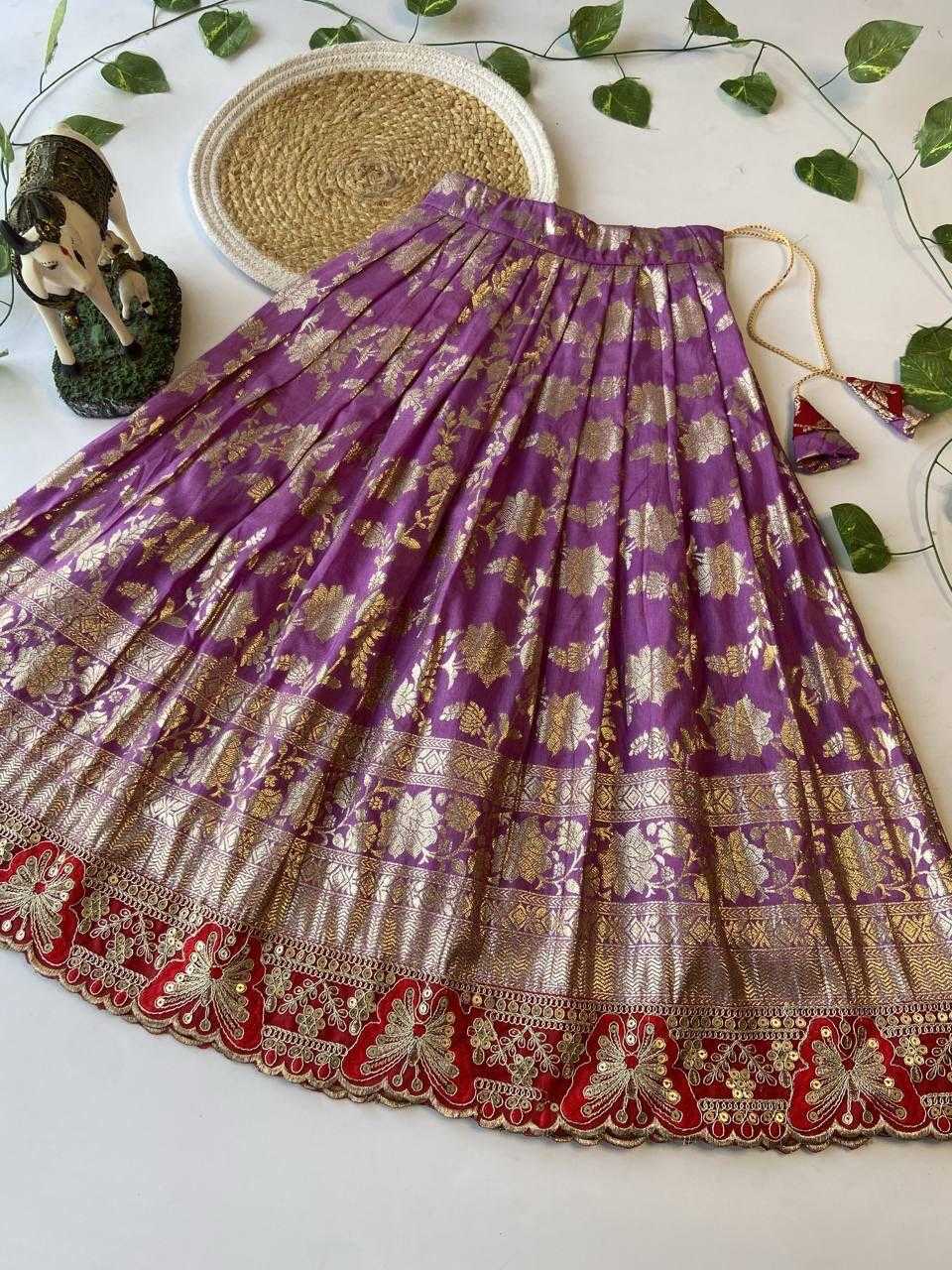Ynf Pure Viscos KESH503 8033 Kids Wear Wholesale Kids Lehenga Kids Lehenga Choli Baby Girl Lehenga Manufacturer