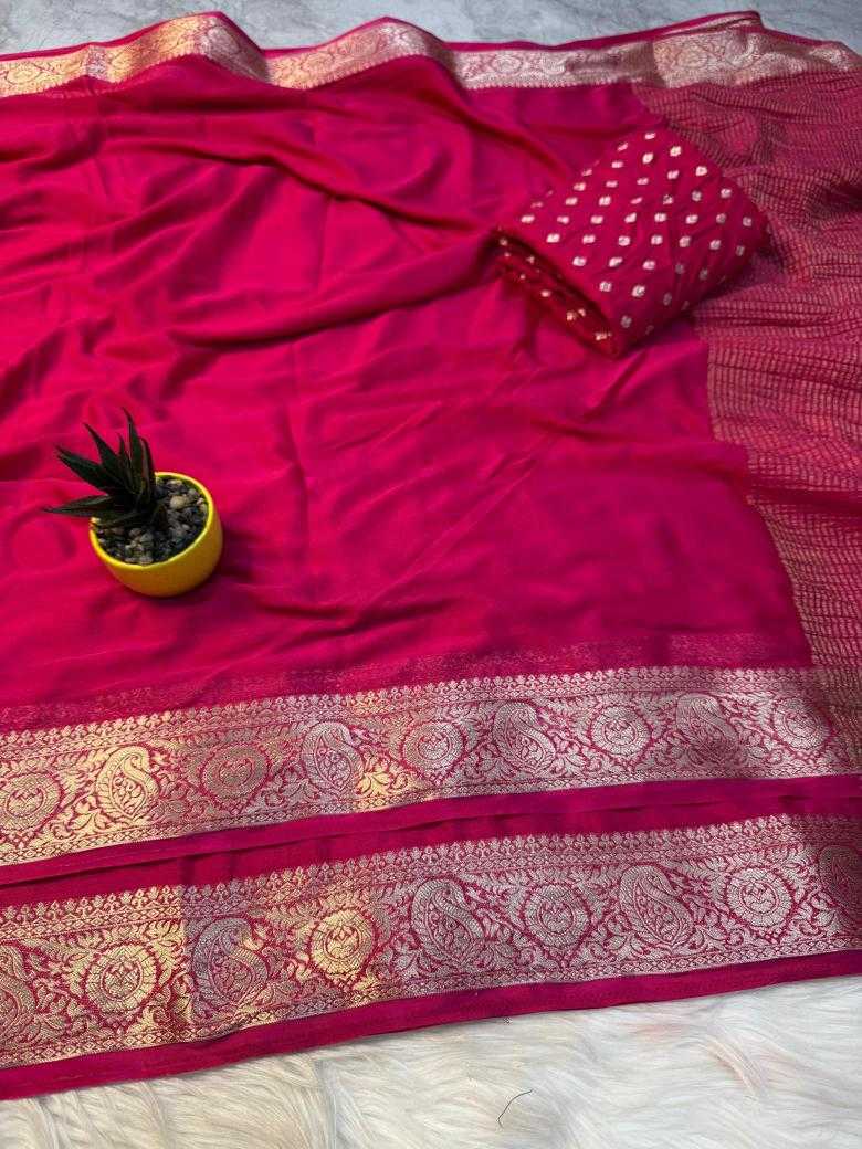 Ynf Pure Viscos RIN178 SINNER Sarees Wholesale Designer Sarees Jacquard Saree Viscose Saree Manufacturer