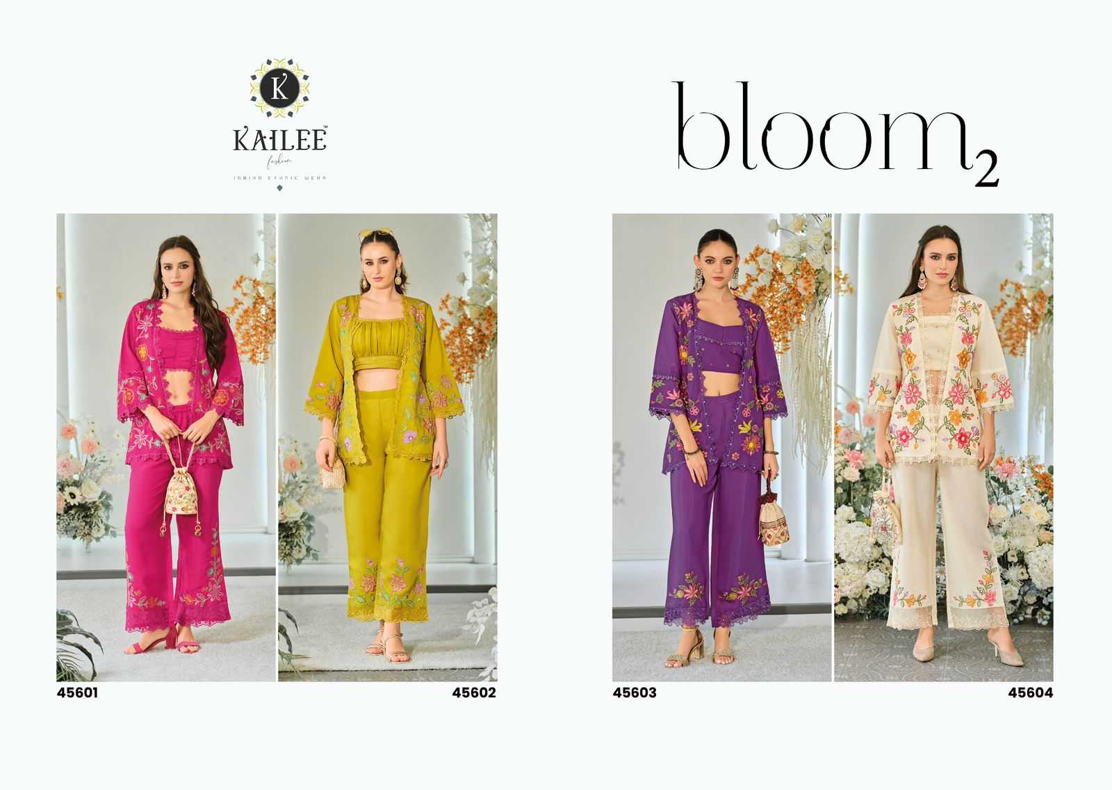 Ynf Pure Viscos RIN190 KAILEE-BLOOM-2 Suits & Dresses Wholesale Dresses Manufacturer