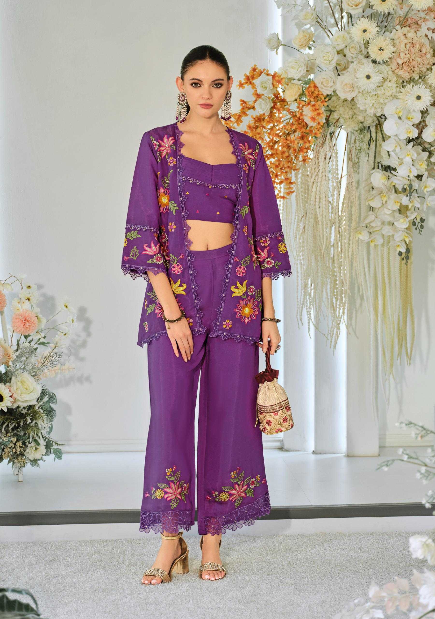 Ynf Pure Viscos RIN190 KAILEE-BLOOM-2 Suits & Dresses Wholesale Dresses Manufacturer