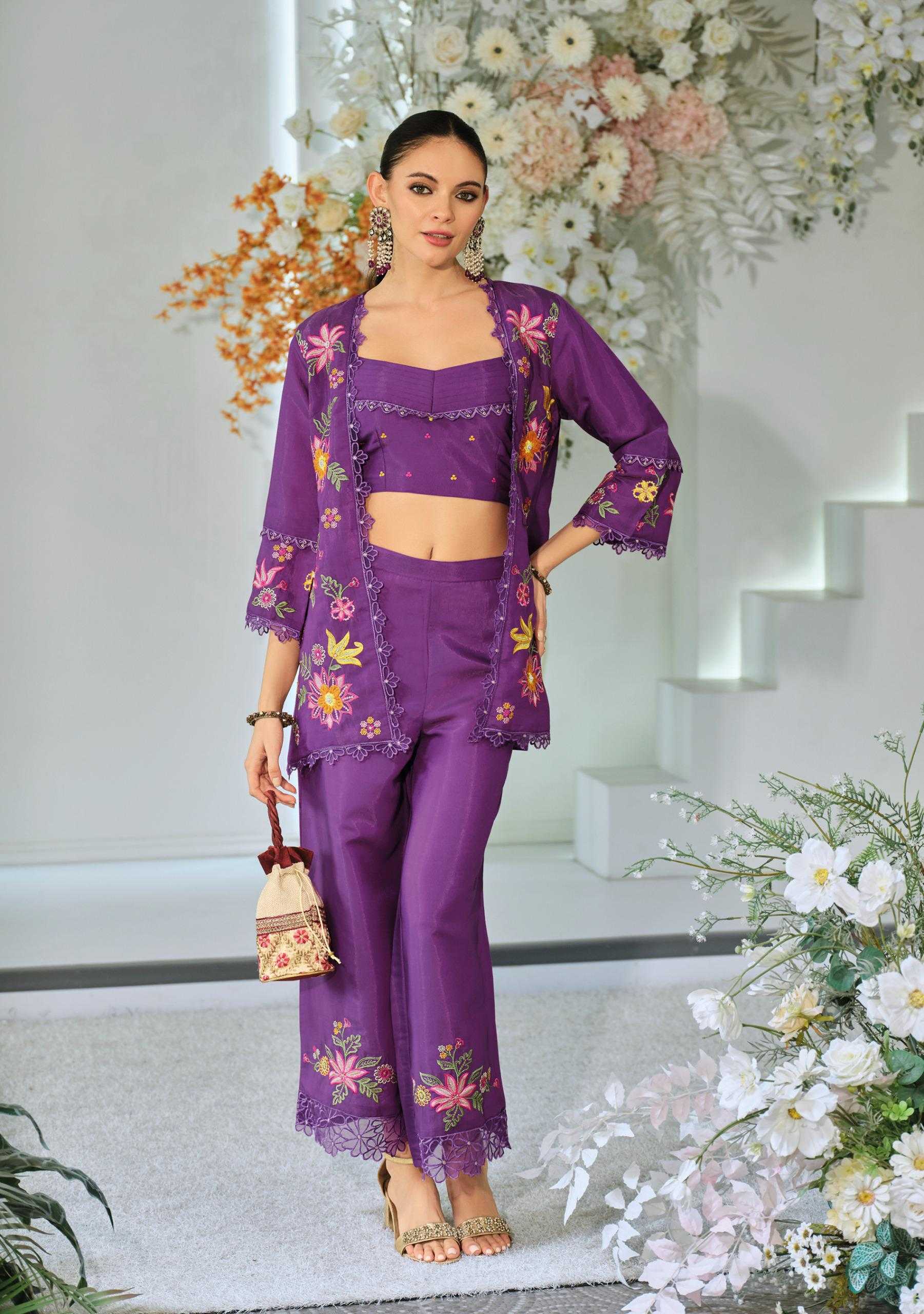 Ynf Pure Viscos RIN190 KAILEE-BLOOM-2 Suits & Dresses Wholesale Dresses Manufacturer