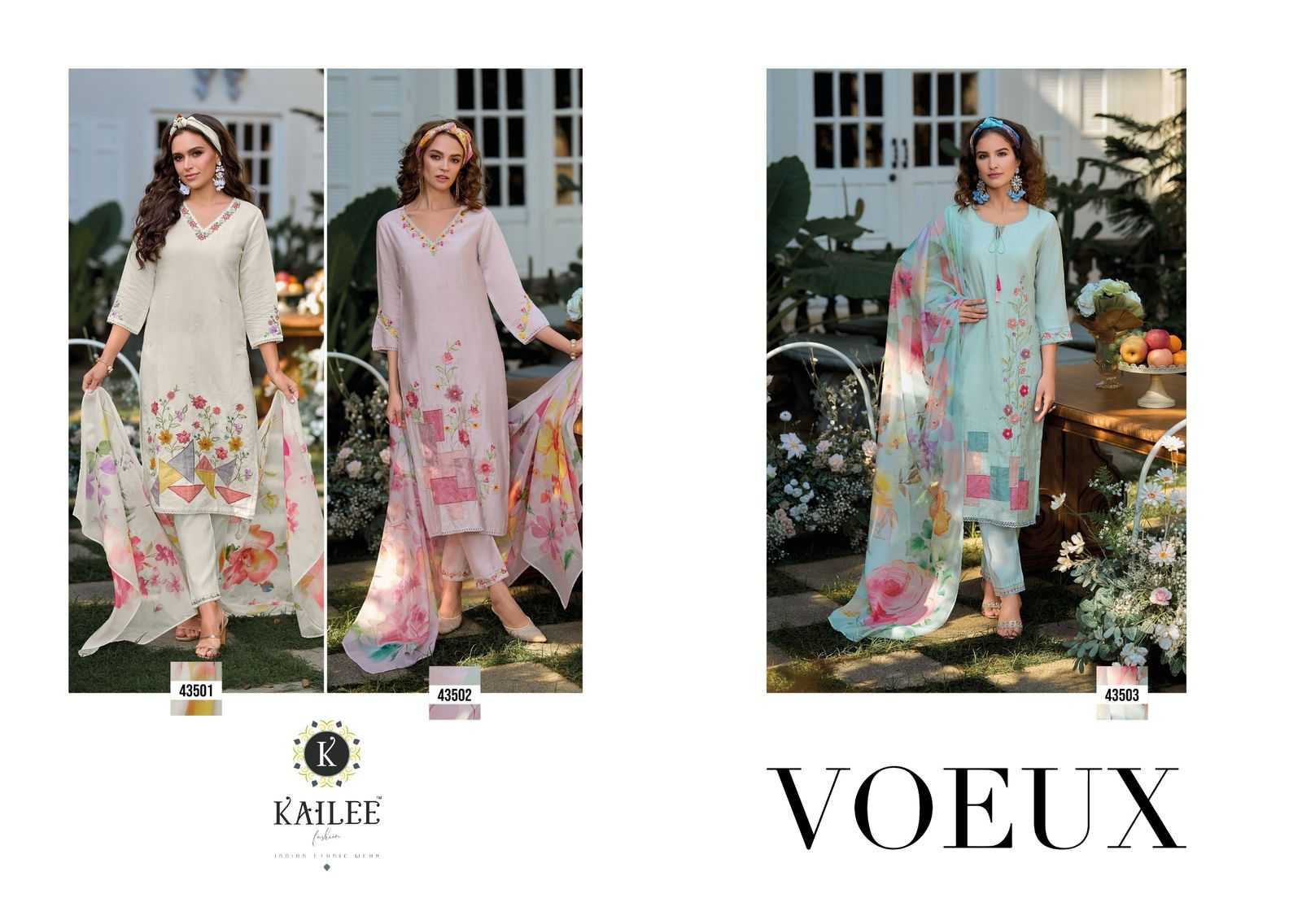 Ynf Pure Viscos RIN190 KAILEE-VOEUX Setwise Collections Wholesale Kurtis Catalogs Manufacturer