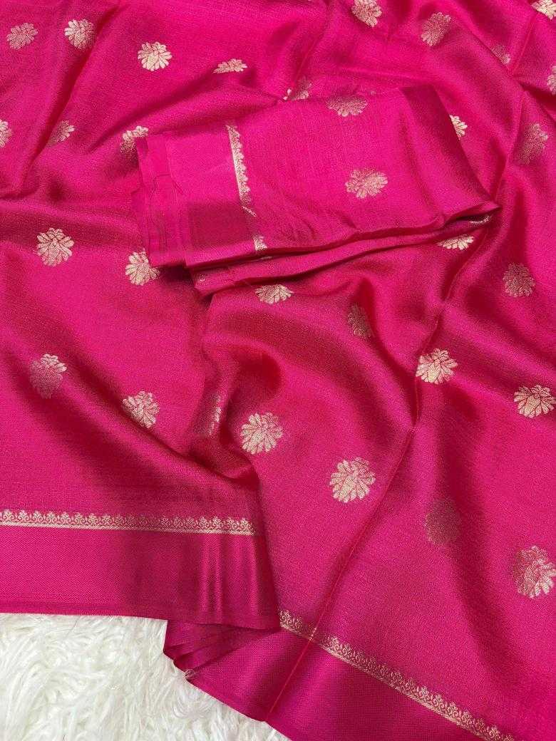 Ynf Pure Viscos RIN195 AMBAR Sarees Wholesale Designer Sarees Jacquard Saree Viscose Saree Manufacturer