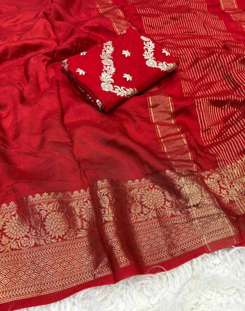Ynf Pure Viscos RIN195 Sweetheart Sarees Wholesale Designer Sarees Jacquard Saree Viscose Saree Manufacturer