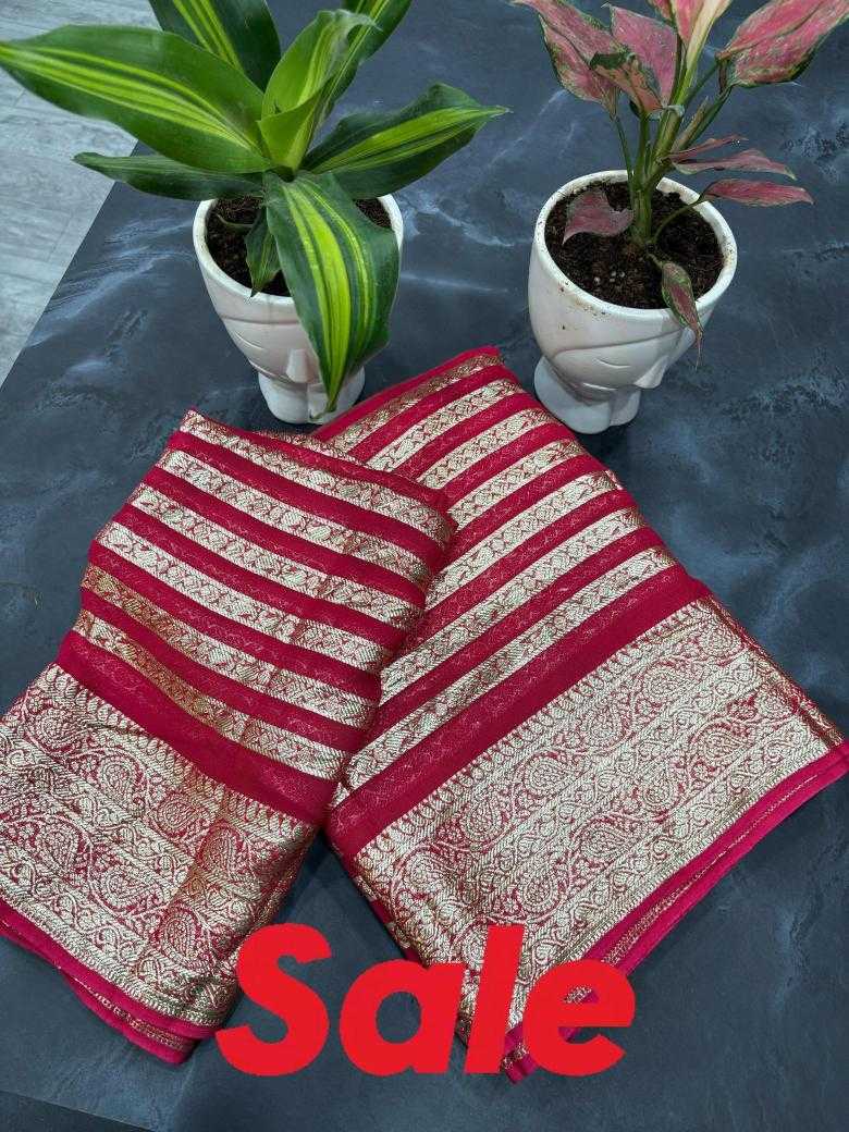 Ynf Pure Viscos RIN195 trending Sarees Wholesale Designer Sarees Georgette Sarees Viscose Saree Manufacturer