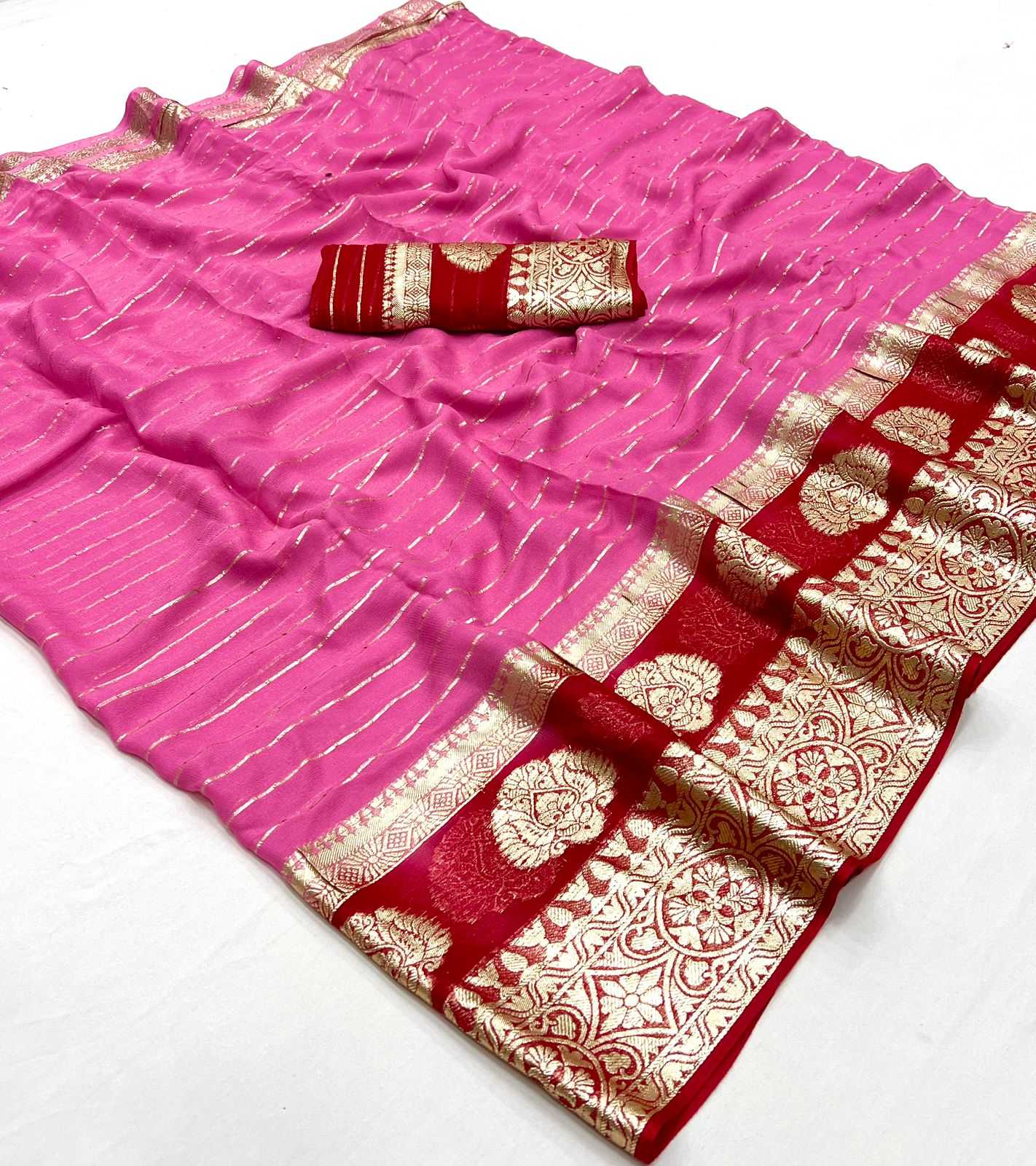 Ynf Pure Viscos RIN198 319 Sarees Wholesale Fancy Sarees Georgette Sarees Viscose Saree Manufacturer