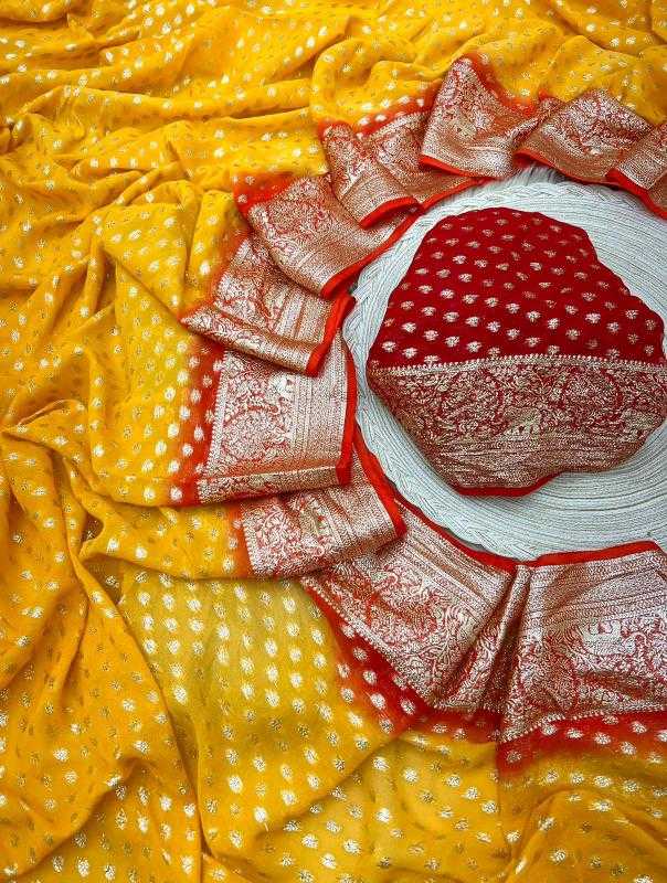 Ynf Pure Viscos RIN198 HIJECK Sarees Wholesale Georgette Sarees Butta Sarees Viscose Saree Manufacturer