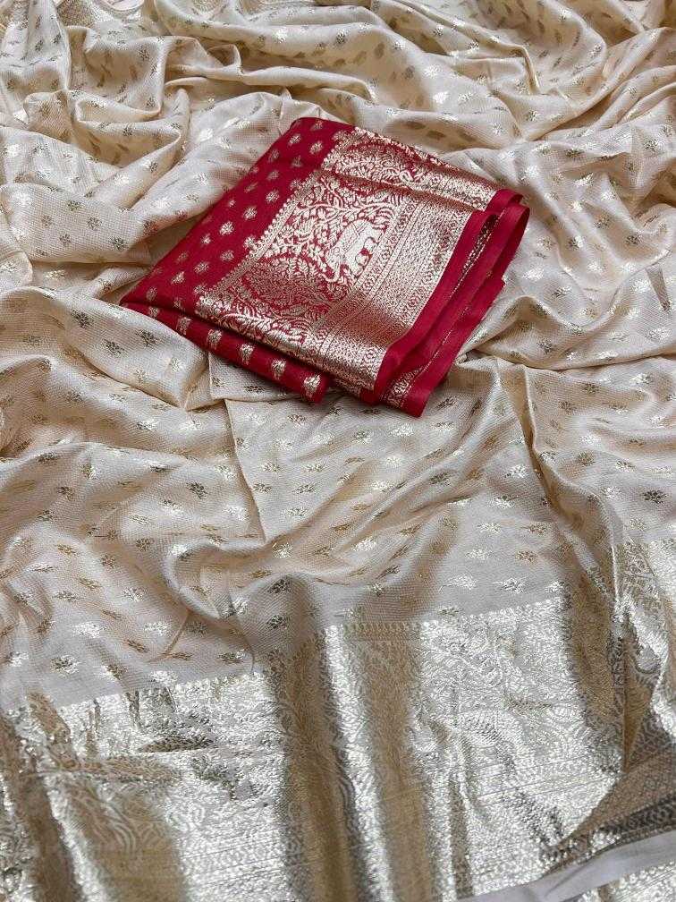 Ynf Pure Viscos RIN198 LALA Sarees Festive Collections Wholesale Georgette Sarees Viscose Saree Onam Collections Manufacturer