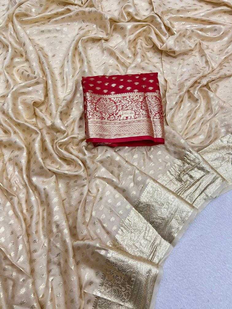 Ynf Pure Viscos RIN198 LALA Sarees Festive Collections Wholesale Georgette Sarees Viscose Saree Onam Collections Manufacturer
