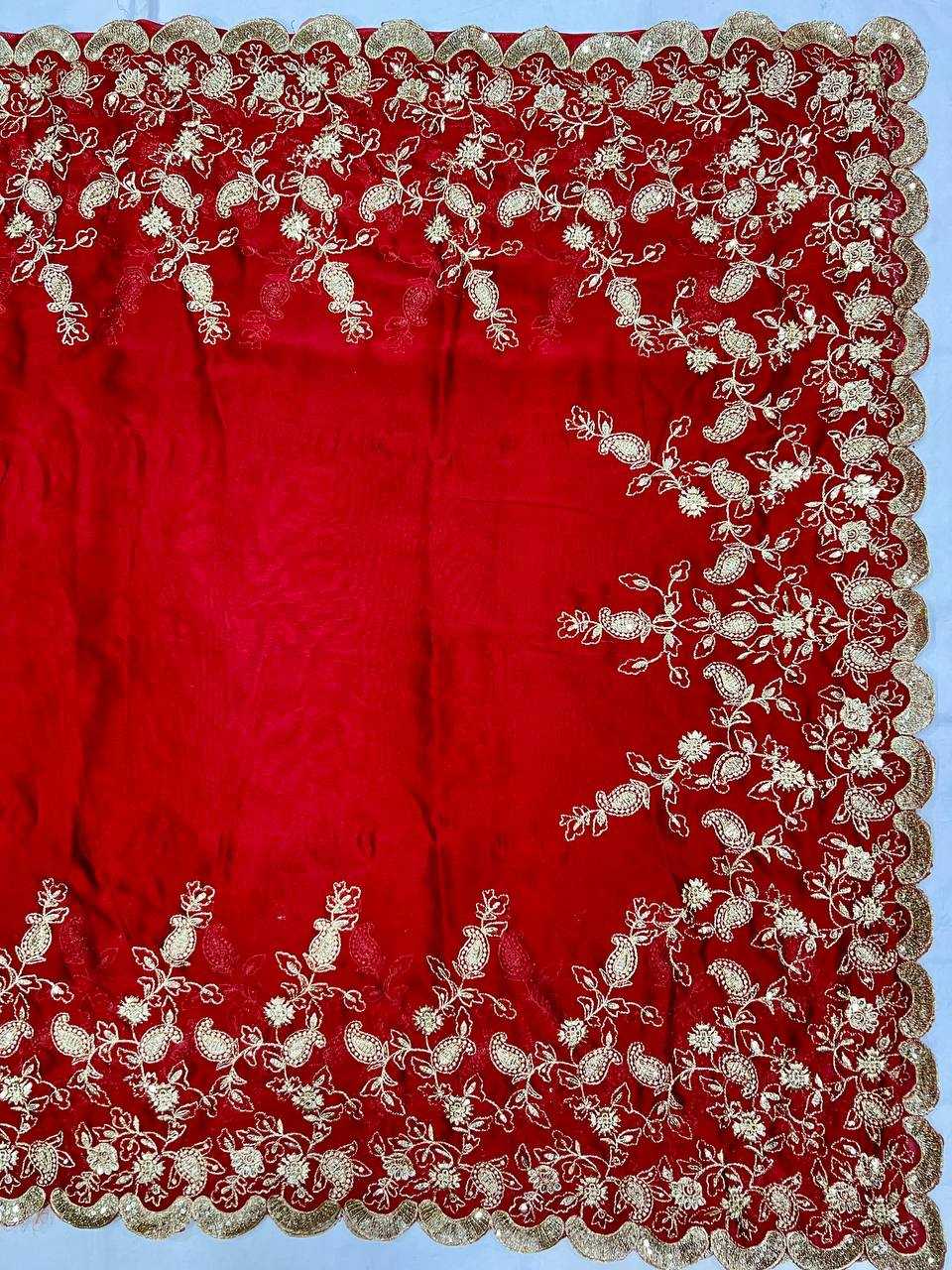 Ynf Rangoli Silk KESH556 302 Silk Sarees Bollywood Collections Wholesale Embroidered Silk Sarees Pooja Hedge Manufacturer