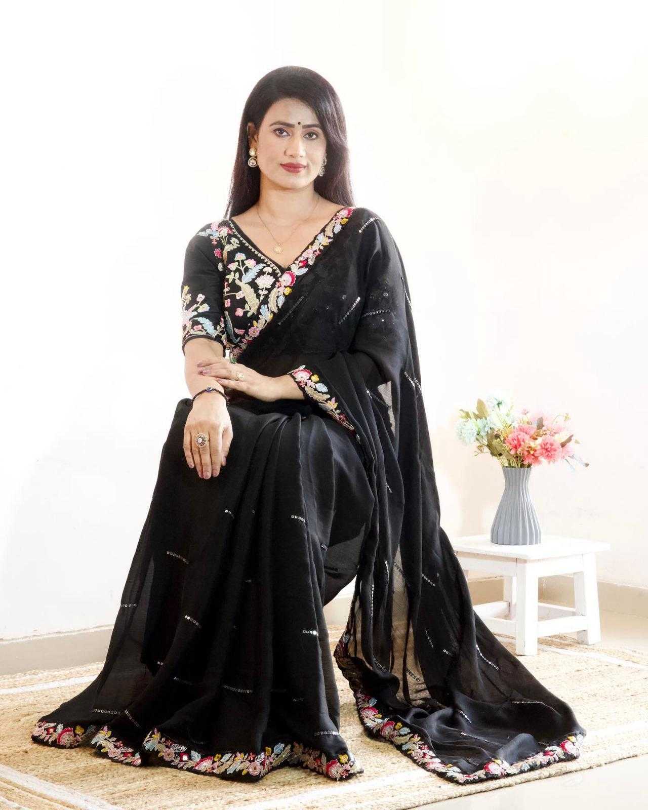 Ynf Rangoli Silk RIN134 0267 Silk Sarees Wedding Collections Festive Collections Wholesale Designer Silk Sarees Silk Sarees For Weddings Embroidered Silk Sarees Manufacturer