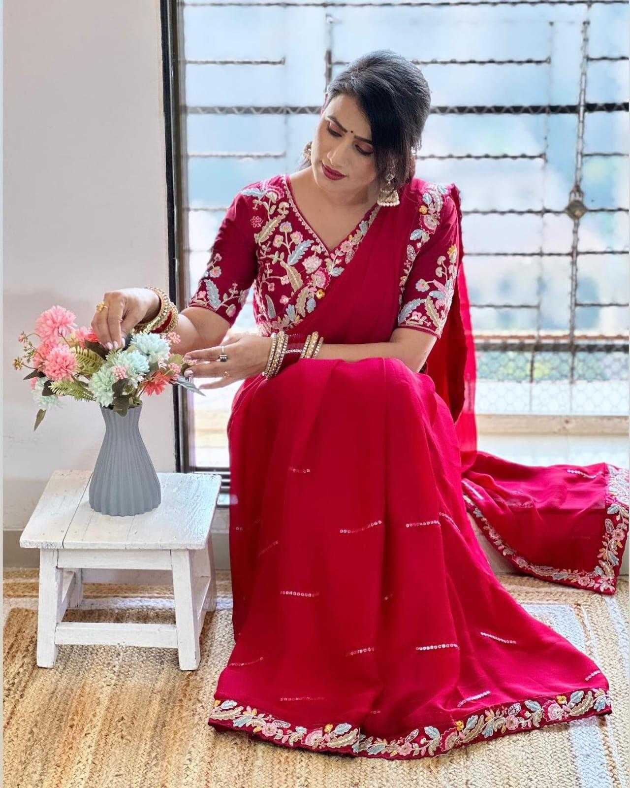 Ynf Rangoli Silk RIN134 0267 Silk Sarees Wedding Collections Festive Collections Wholesale Designer Silk Sarees Silk Sarees For Weddings Embroidered Silk Sarees Manufacturer