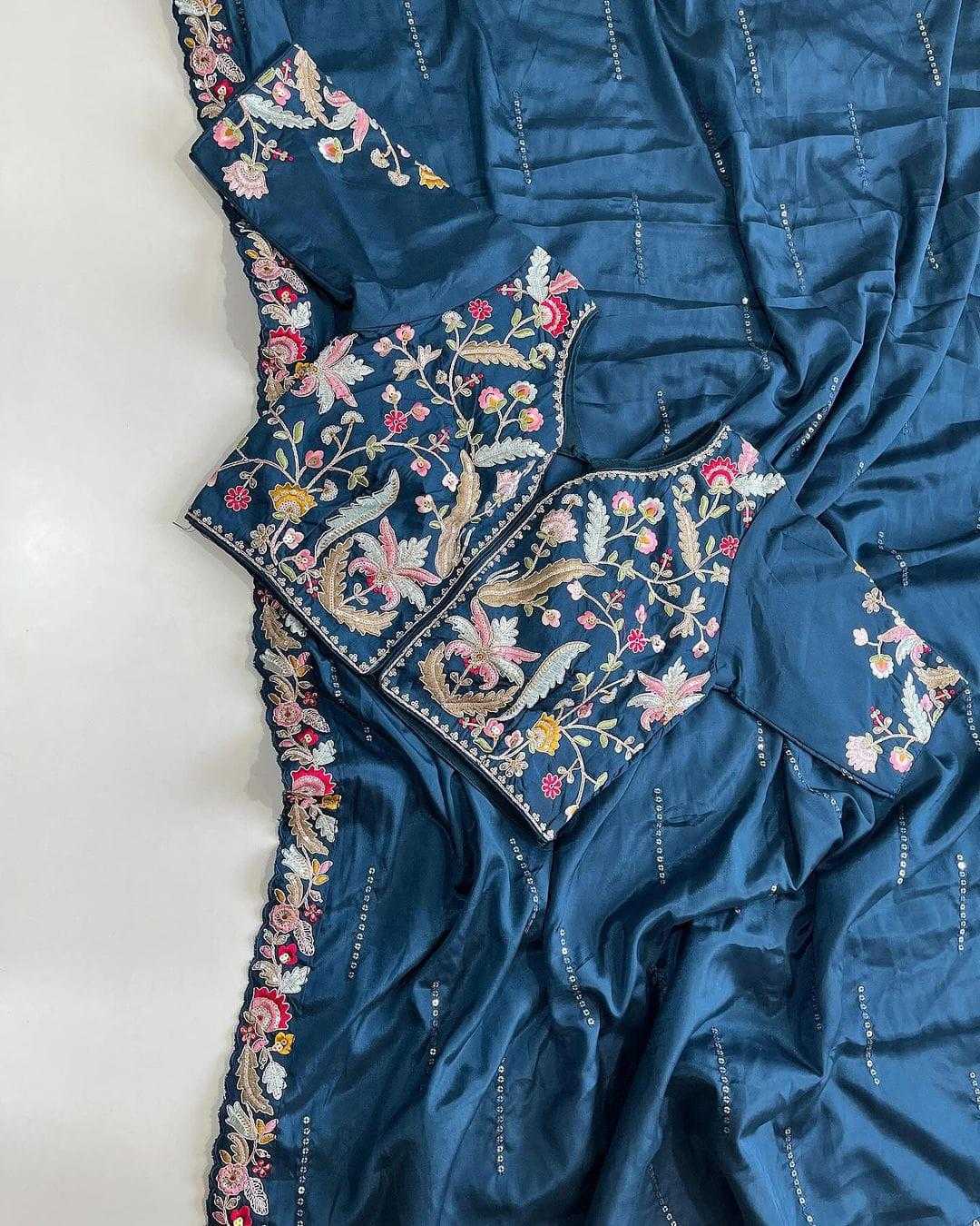 Ynf Rangoli Silk RIN134 0267 Silk Sarees Wedding Collections Festive Collections Wholesale Designer Silk Sarees Silk Sarees For Weddings Embroidered Silk Sarees Manufacturer