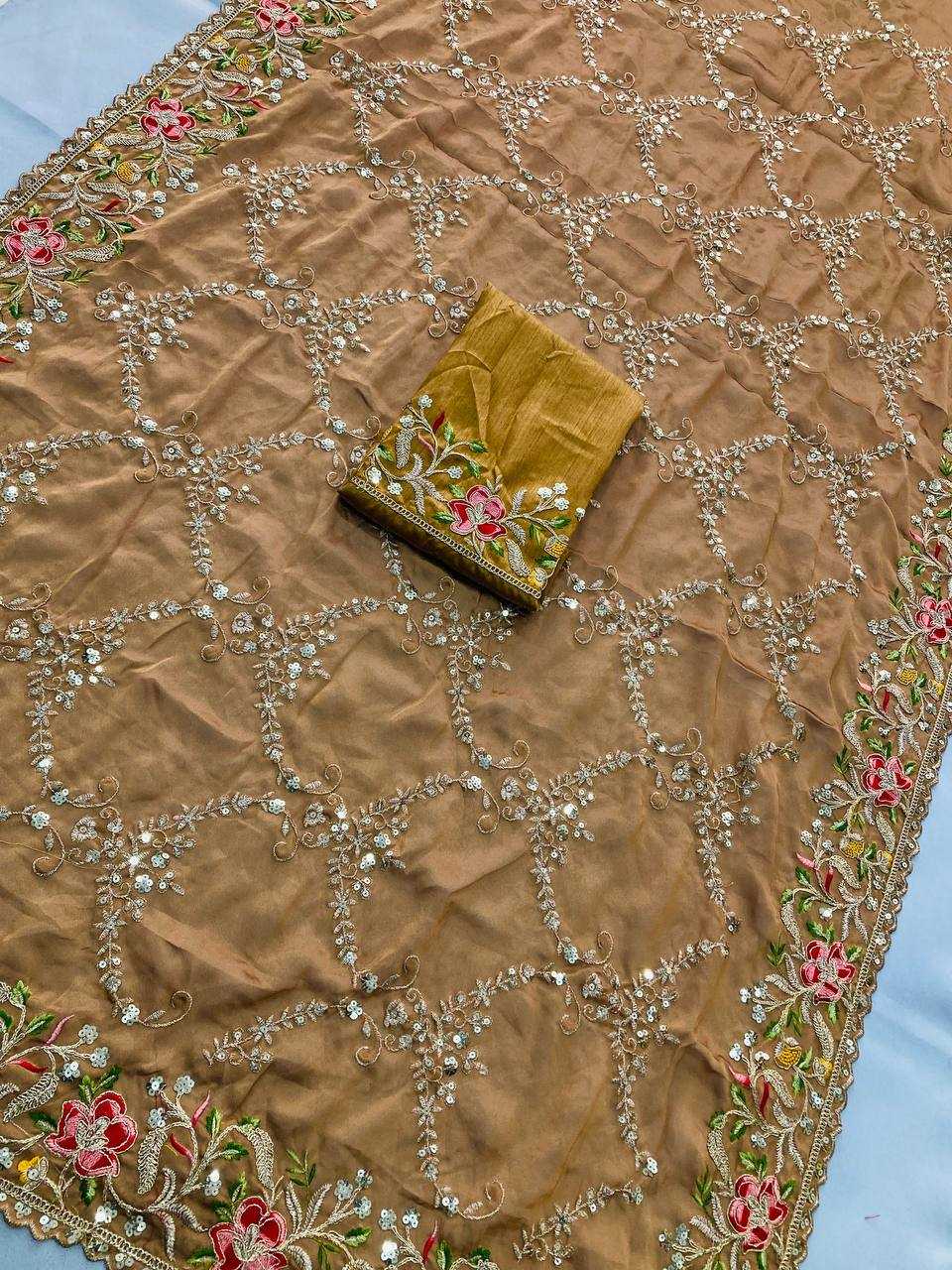 Ynf Rangoli Silk RIN188 BABA Sarees Wedding Collections Festive Collections Wholesale Designer Sarees Embroidered Sarees Wedding Outfits Manufacturer