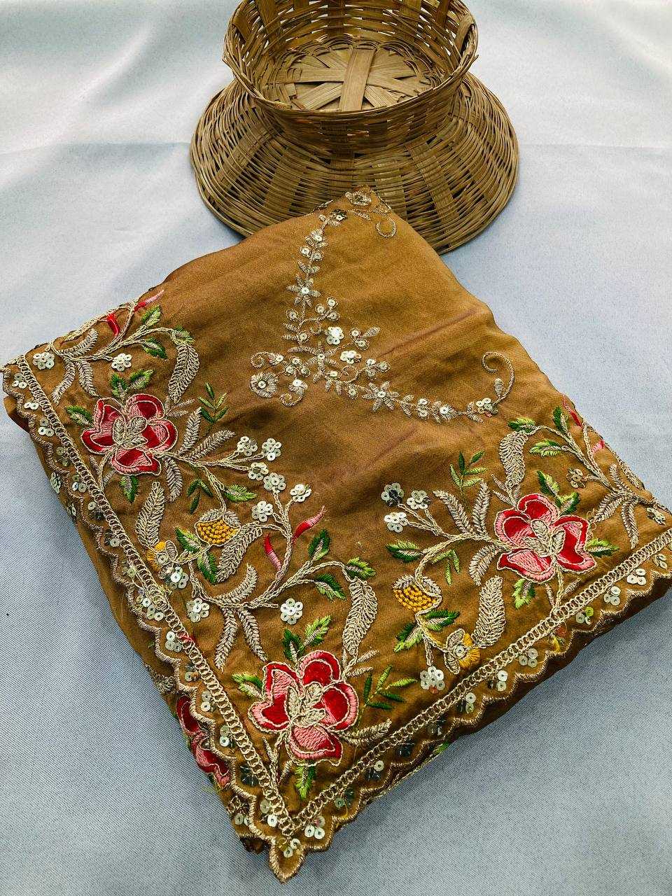 Ynf Rangoli Silk RIN188 BABA Sarees Wedding Collections Festive Collections Wholesale Designer Sarees Embroidered Sarees Wedding Outfits Manufacturer