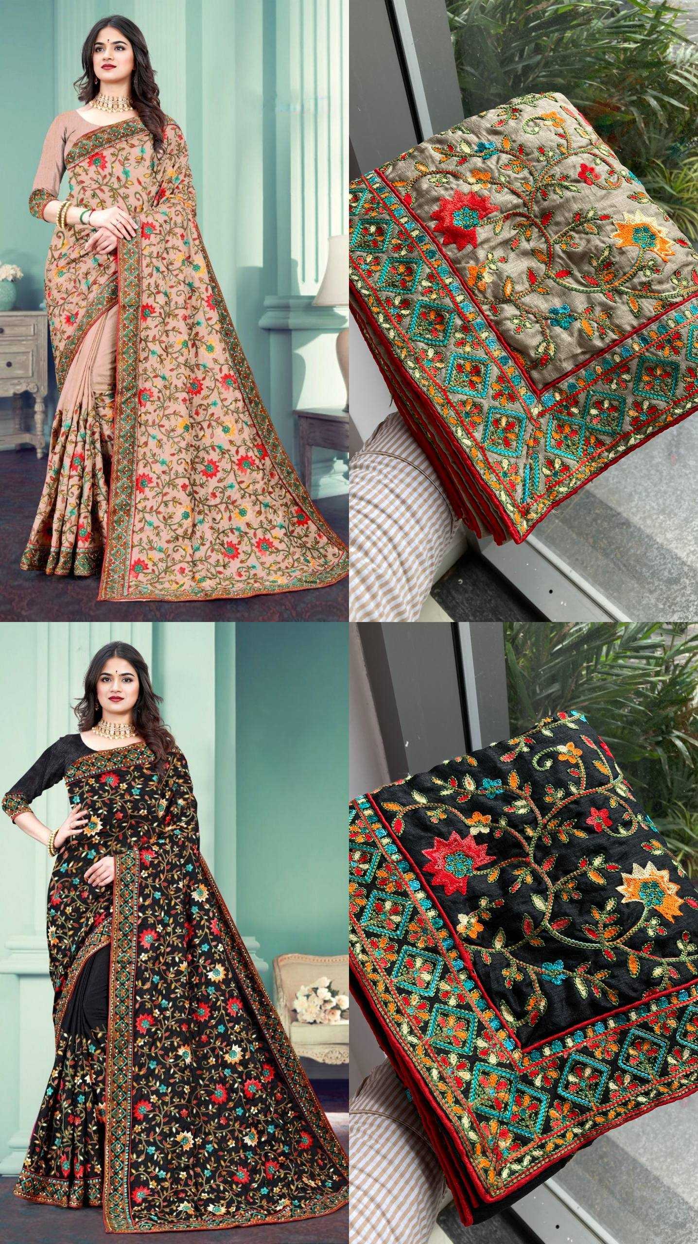 Ynf Rangoli Silk RIN188 Manali Silk Sarees Wholesale Designer Silk Sarees Fancy Silk Sarees Embroidered Silk Sarees Manufacturer