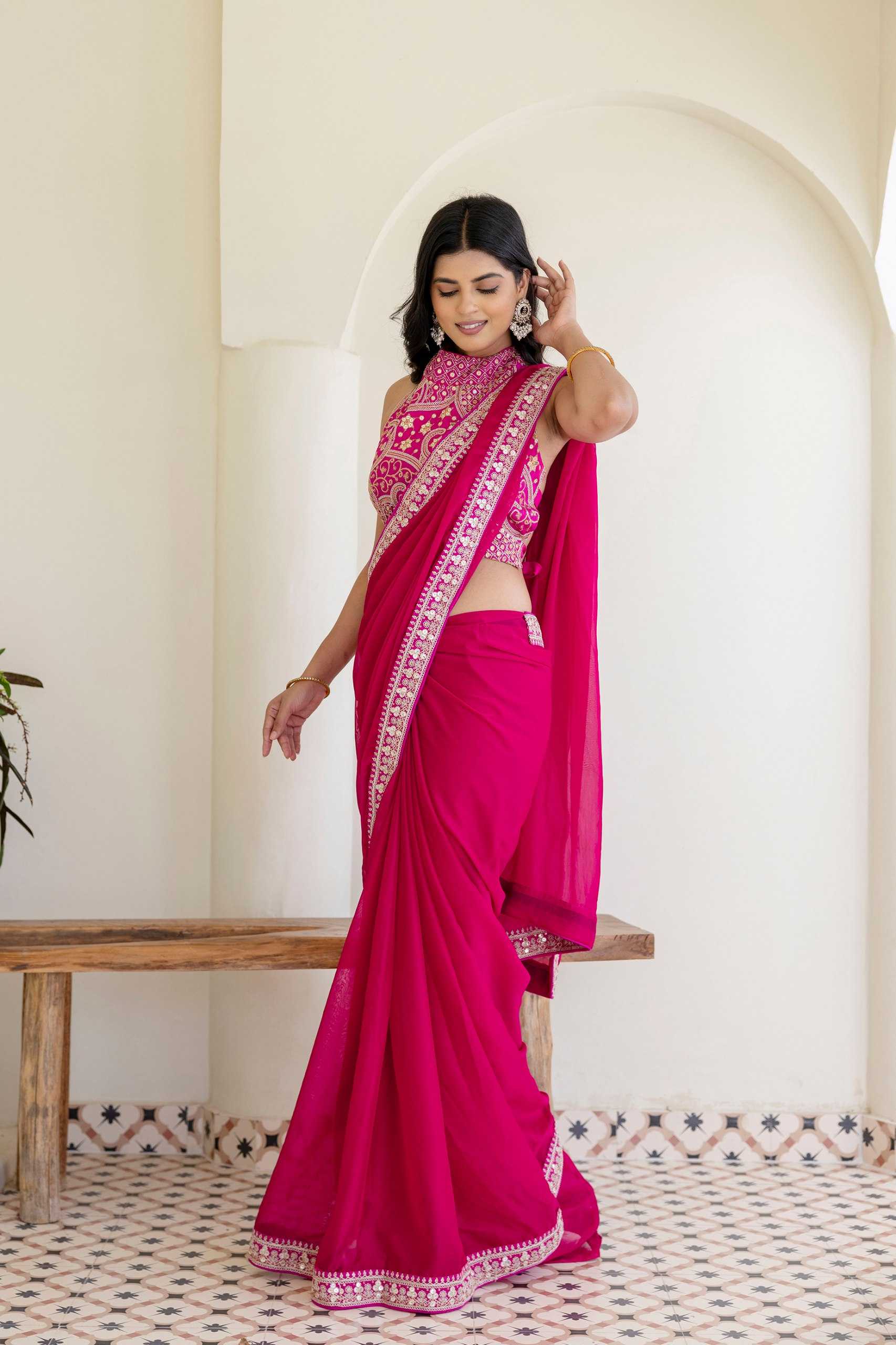 Ynf Rangoli Silk RIN228 319 Sarees Wedding Collections Festive Collections Wholesale Silk Sarees Sarees With Blouse Pink Sarees Manufacturer