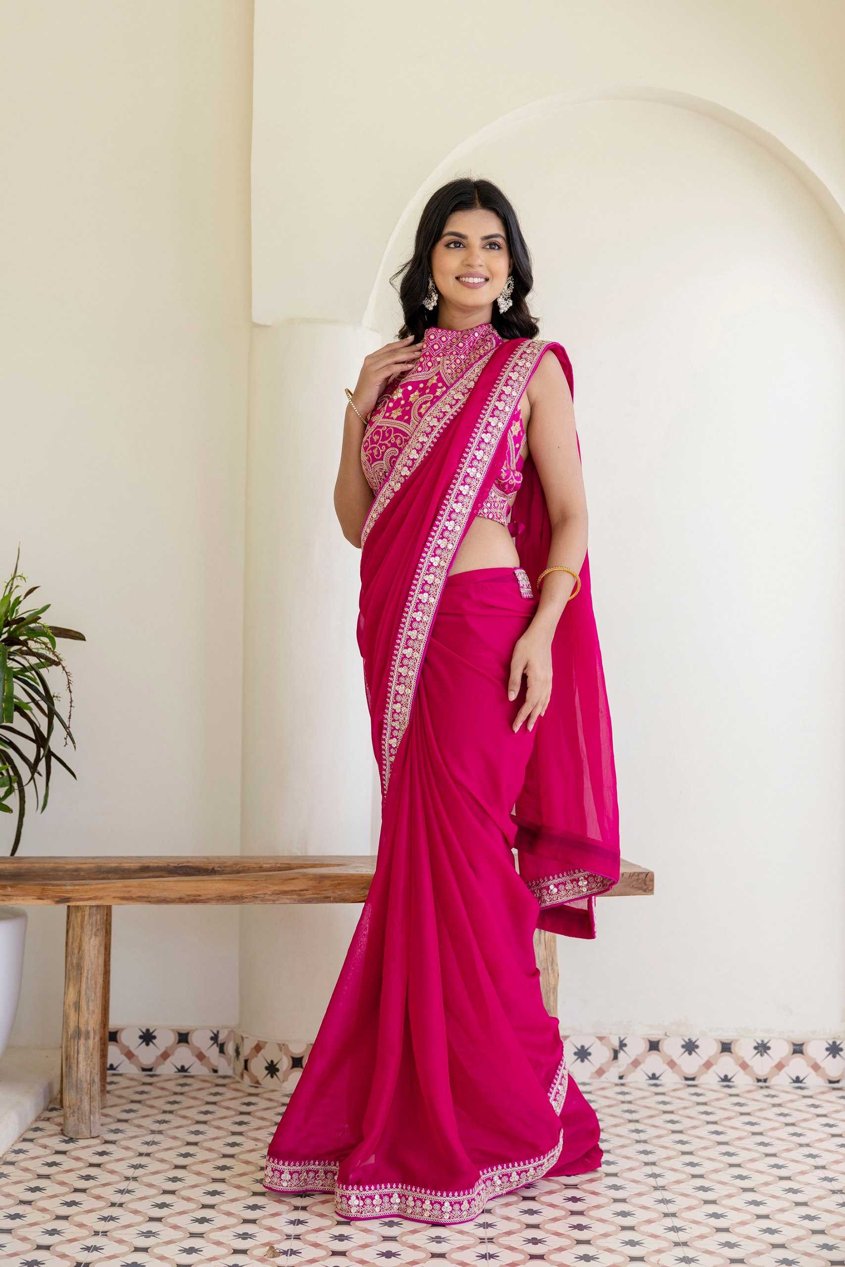 Ynf Rangoli Silk RIN228 319 Sarees Wedding Collections Festive Collections Wholesale Silk Sarees Sarees With Blouse Pink Sarees Manufacturer