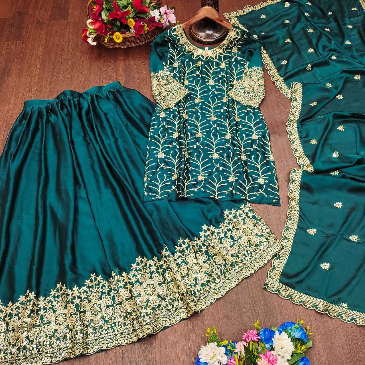 Ynf Rangoli Silk RIN232 43 Lehengas Wedding Collections Festive Collections Wholesale Embroidered Lehenga Lehenga With Dupatta Sequins Lehenga Manufacturer