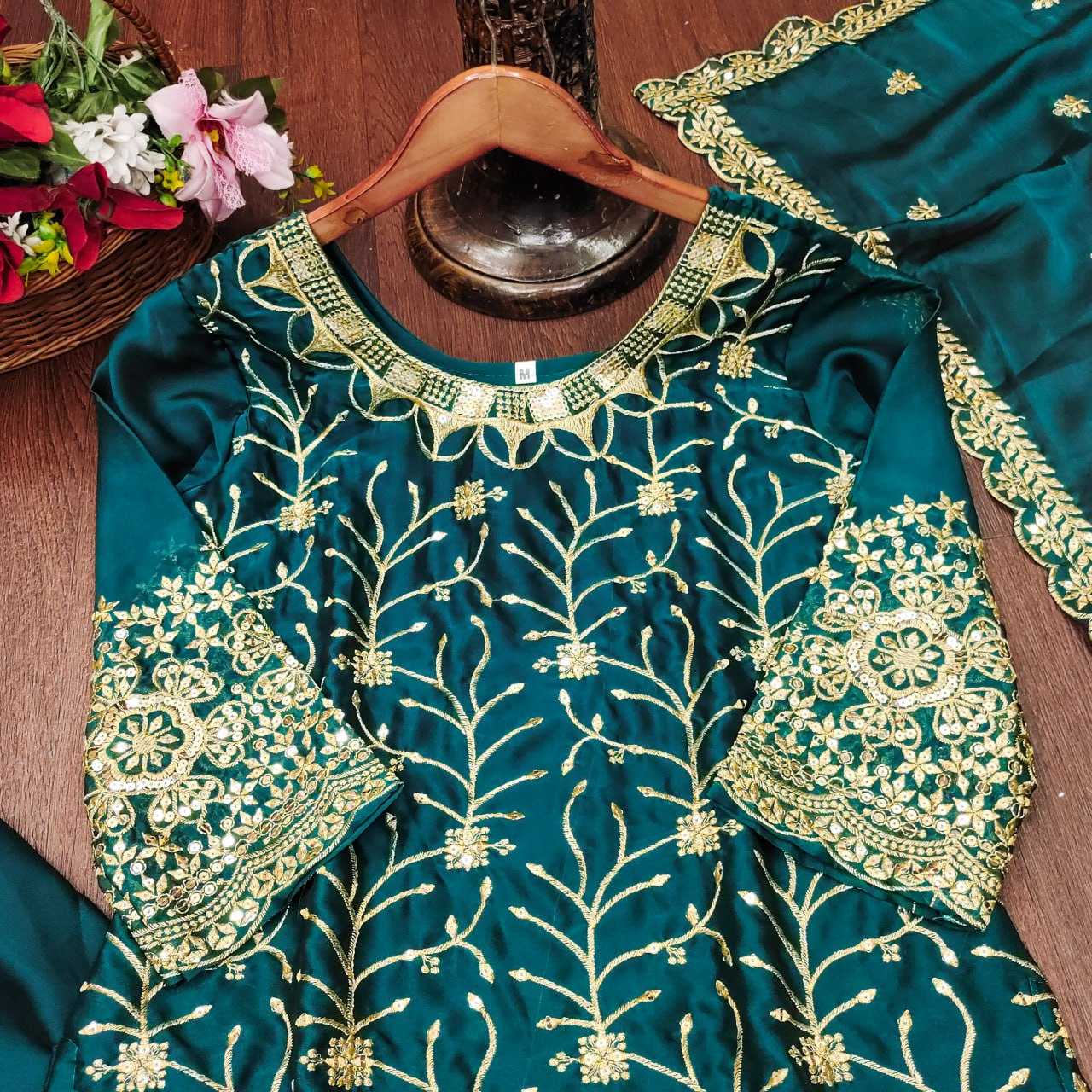 Ynf Rangoli Silk RIN232 43 Lehengas Wedding Collections Festive Collections Wholesale Embroidered Lehenga Lehenga With Dupatta Sequins Lehenga Manufacturer