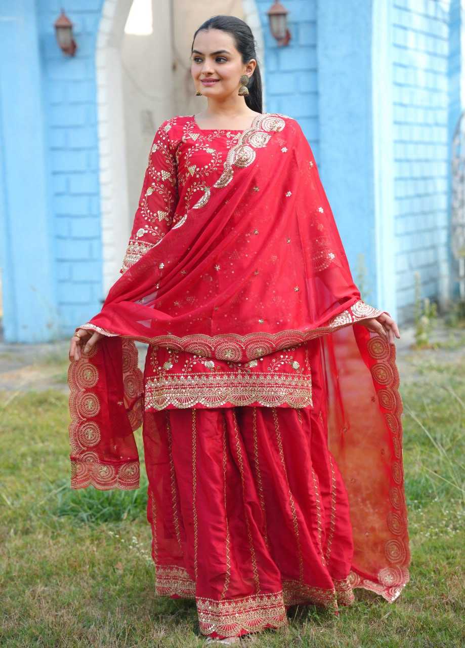 Ynf Rangoli Silk RIN232 45 Suits & Dresses Wedding Collections Festive Collections Wholesale Designer Suits Embroidered Suits Wedding Outfits Manufacturer