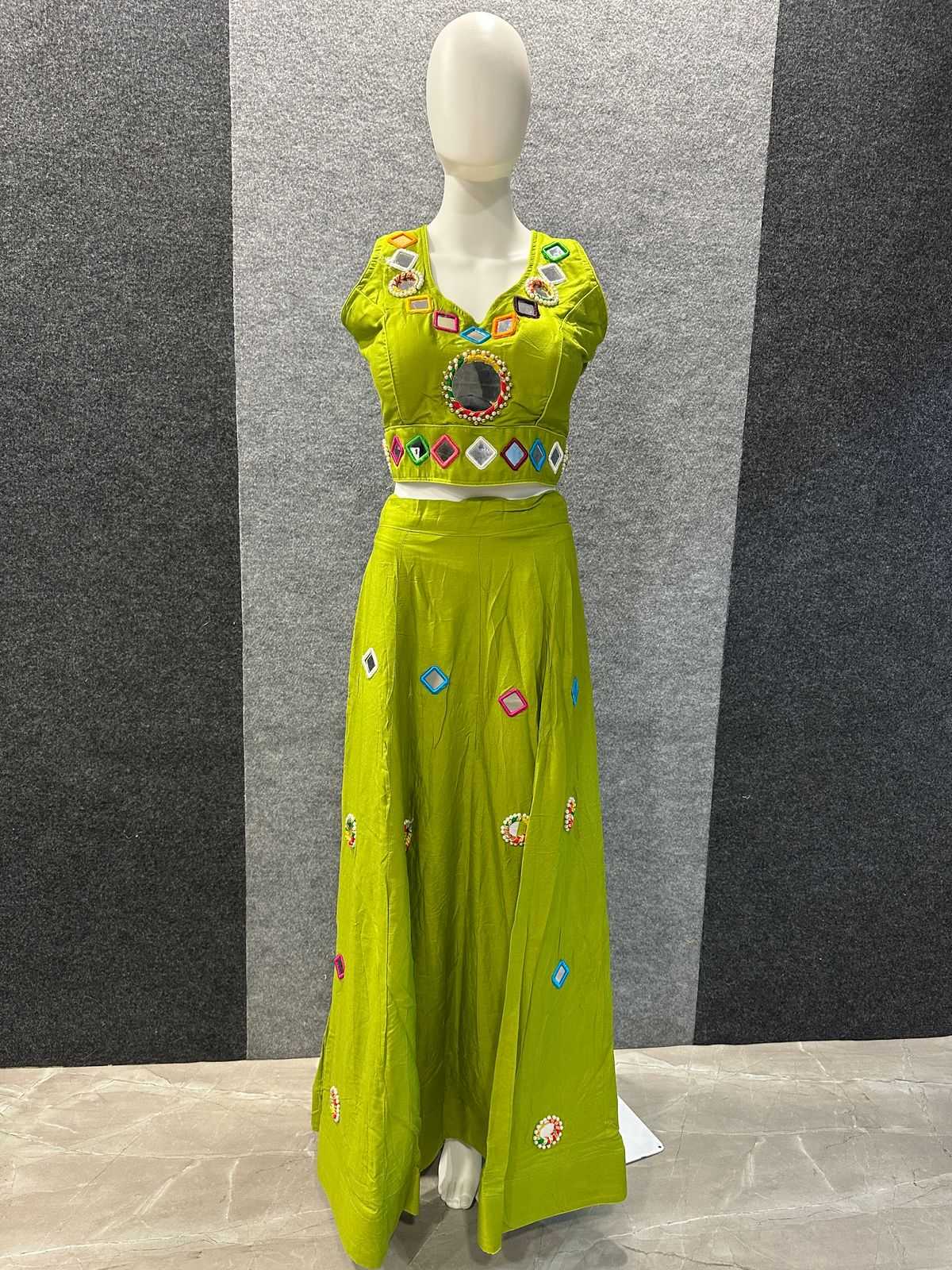 Ynf Rayon KESH426 masakali Lehengas Wholesale Designer Lehenga Mirror Work Lehenga Heavy Lehenga Manufacturer