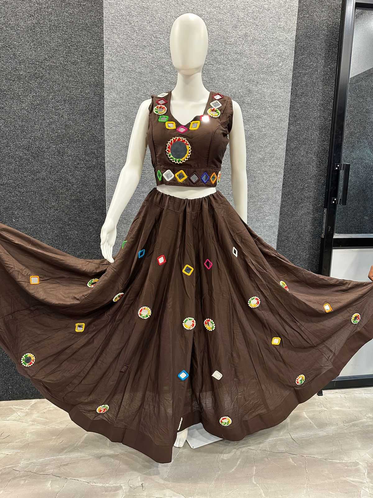 Ynf Rayon KESH426 masakali Lehengas Wholesale Designer Lehenga Mirror Work Lehenga Heavy Lehenga Manufacturer