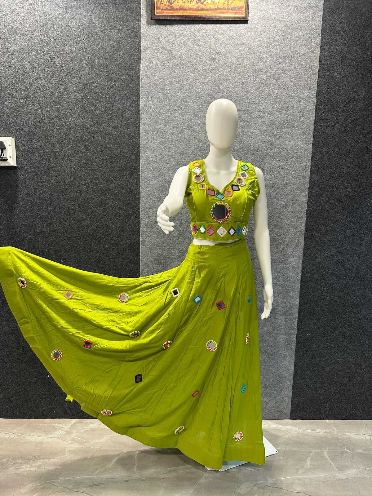 Ynf Rayon KESH426 masakali Lehengas Wholesale Designer Lehenga Mirror Work Lehenga Heavy Lehenga Manufacturer