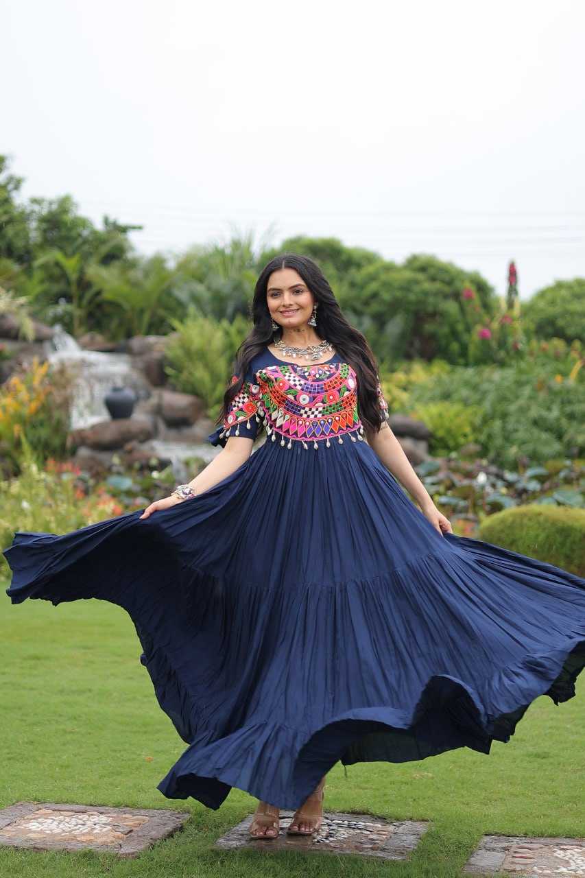 Ynf Rayon KESH491 5259 Gowns Wedding Collections Festive Collections Wholesale Fancy Gowns Party Gowns Long Gowns Manufacturer