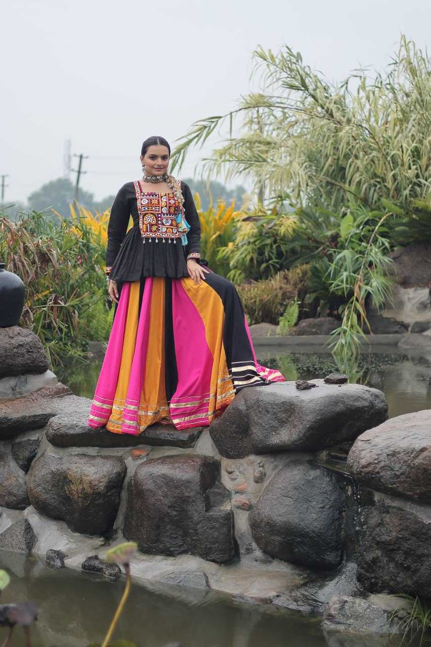 Ynf Rayon KESH491 7131 Lehengas Wedding Collections Festive Collections Wholesale Traditional Lehenga Gota Patti Lehenga Navratri Chaniya Choli Manufacturer