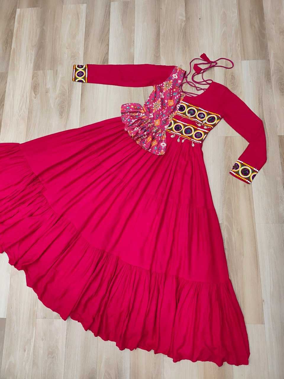 Ynf Rayon KESH491 9257 Gowns Festive Collections Wholesale Printed Gowns Fancy Gowns Embroidered Gown Manufacturer