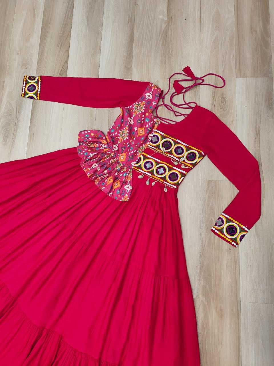 Ynf Rayon KESH491 9257 Gowns Festive Collections Wholesale Printed Gowns Fancy Gowns Embroidered Gown Manufacturer