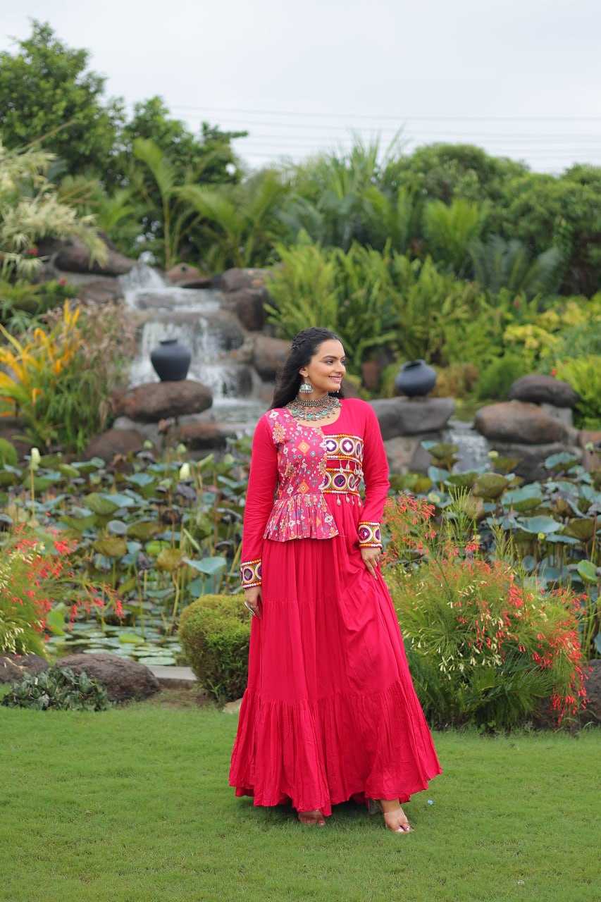 Ynf Rayon KESH491 9257 Gowns Festive Collections Wholesale Printed Gowns Fancy Gowns Embroidered Gown Manufacturer