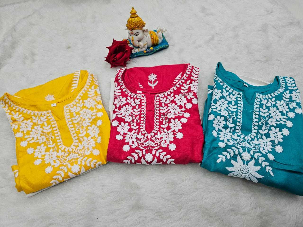 Ynf Rayon KESH502 1025 Kurti Plus Size Collections Wholesale Cotton Kurtis Rayon Kurtis Kurti With Pants Manufacturer