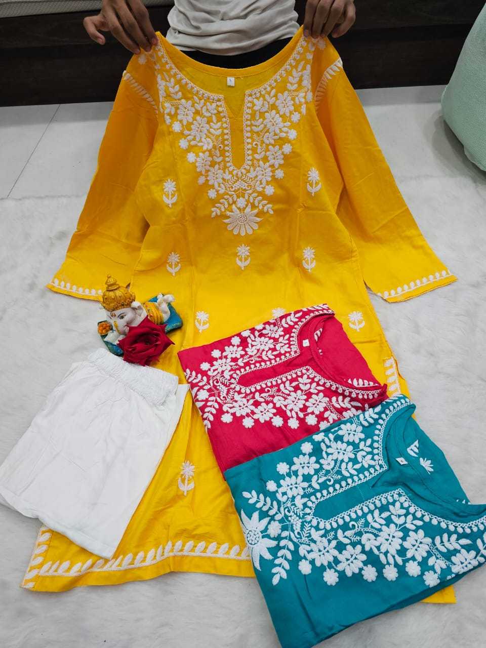 Ynf Rayon KESH502 1025 Kurti Plus Size Collections Wholesale Cotton Kurtis Rayon Kurtis Kurti With Pants Manufacturer