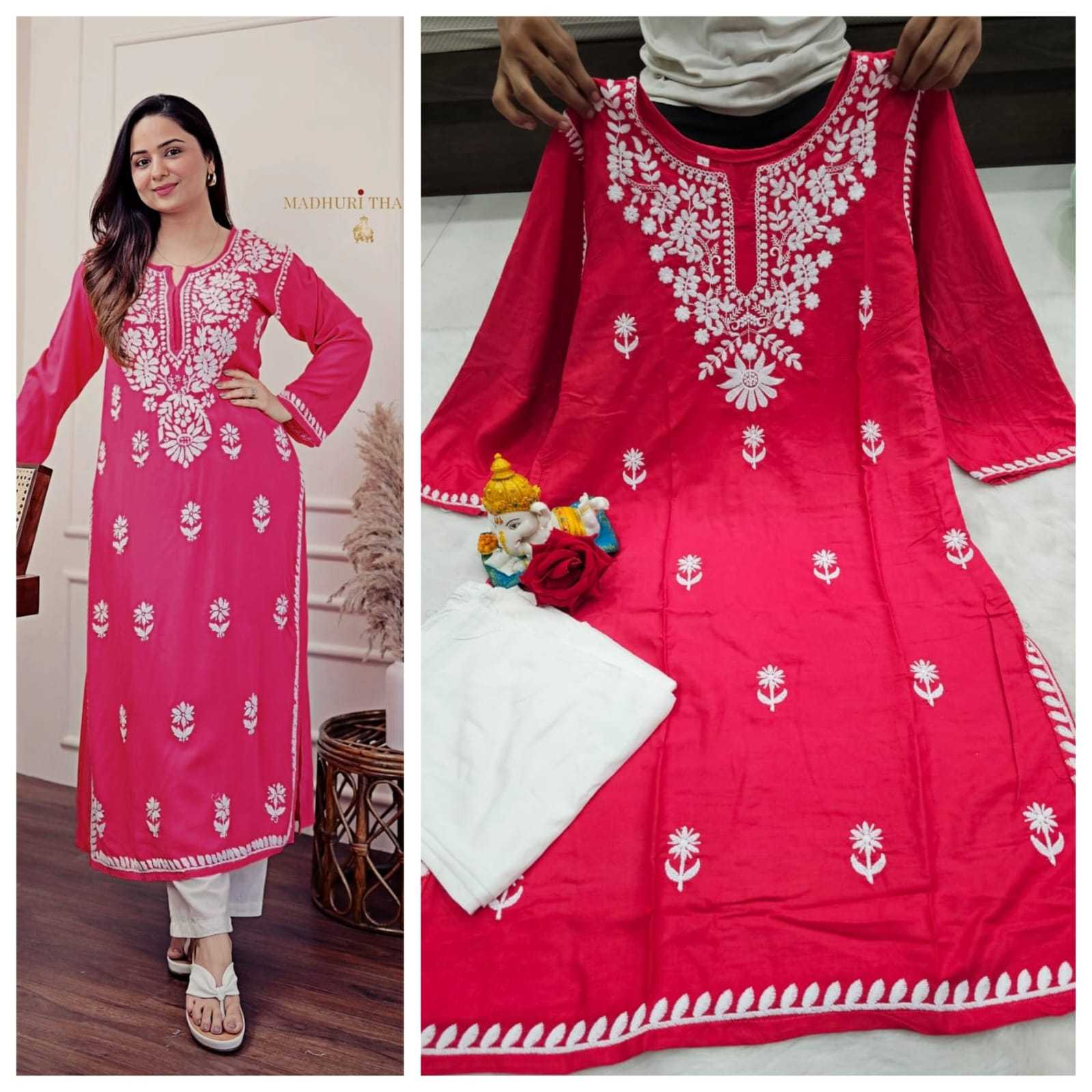 Ynf Rayon KESH502 1025 Kurti Plus Size Collections Wholesale Cotton Kurtis Rayon Kurtis Kurti With Pants Manufacturer