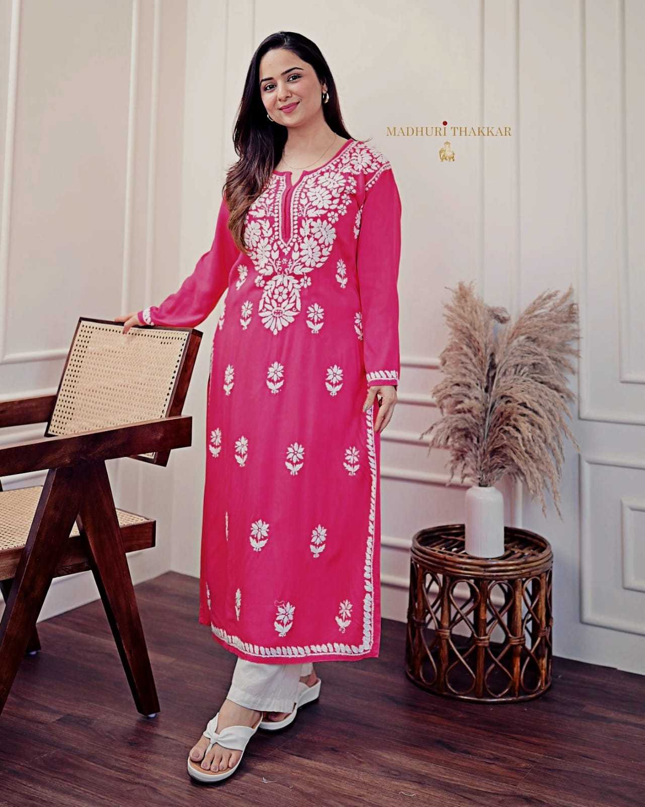Ynf Rayon KESH502 1025 Kurti Plus Size Collections Wholesale Cotton Kurtis Rayon Kurtis Kurti With Pants Manufacturer