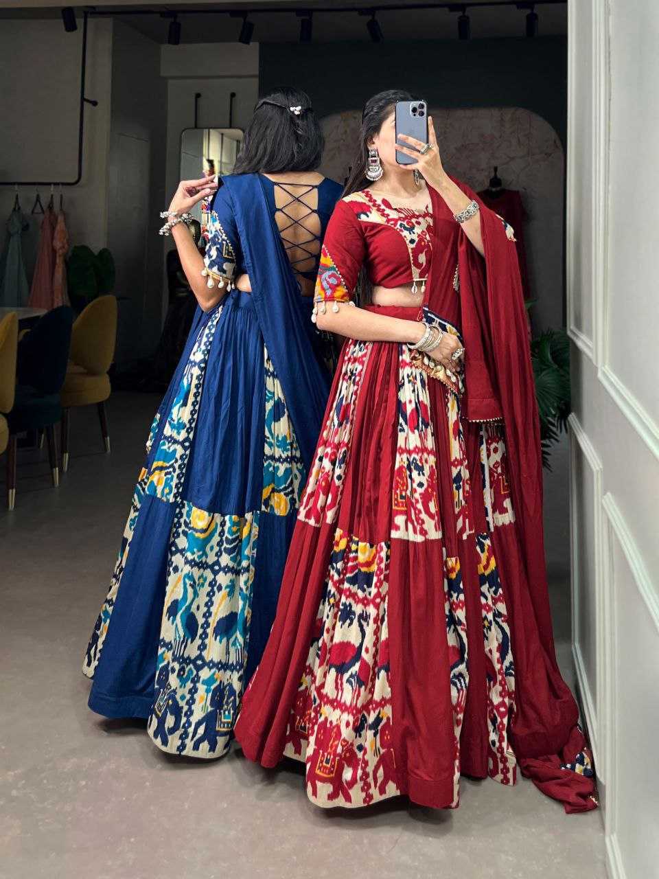 Ynf Rayon KESH511 Cowrie Festive Collections Wholesale Navratri Chaniya Choli Manufacturer