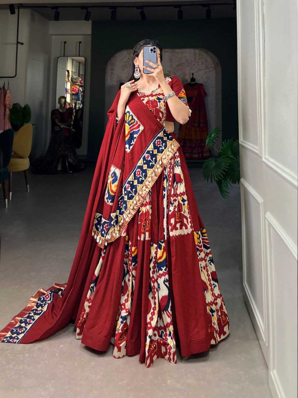 Ynf Rayon KESH511 Cowrie Festive Collections Wholesale Navratri Chaniya Choli Manufacturer