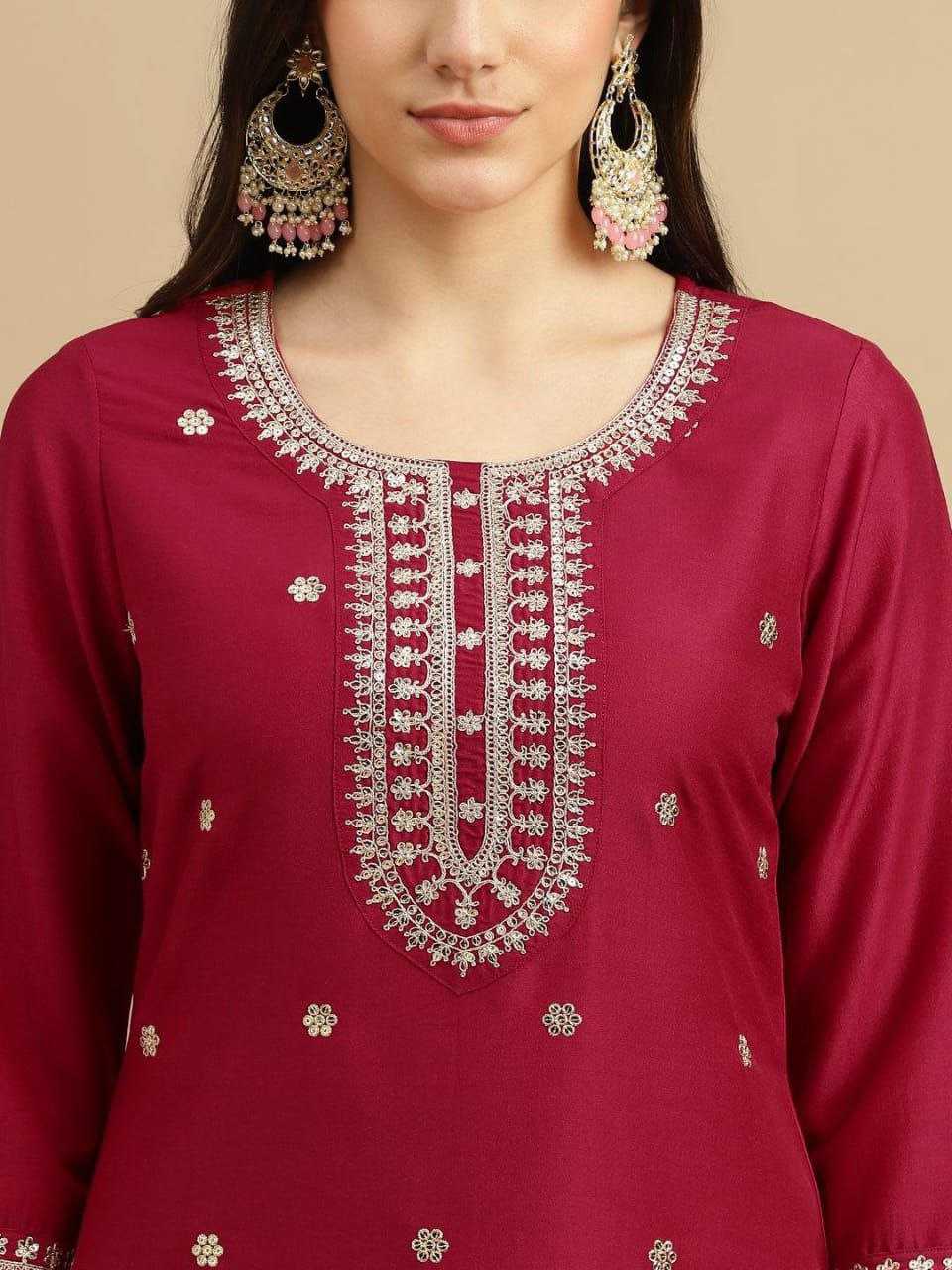 Ynf Rayon KESH517 A5 Kurti Wholesale Rayon Kurtis Kurti Bottom With Dupatta Manufacturer
