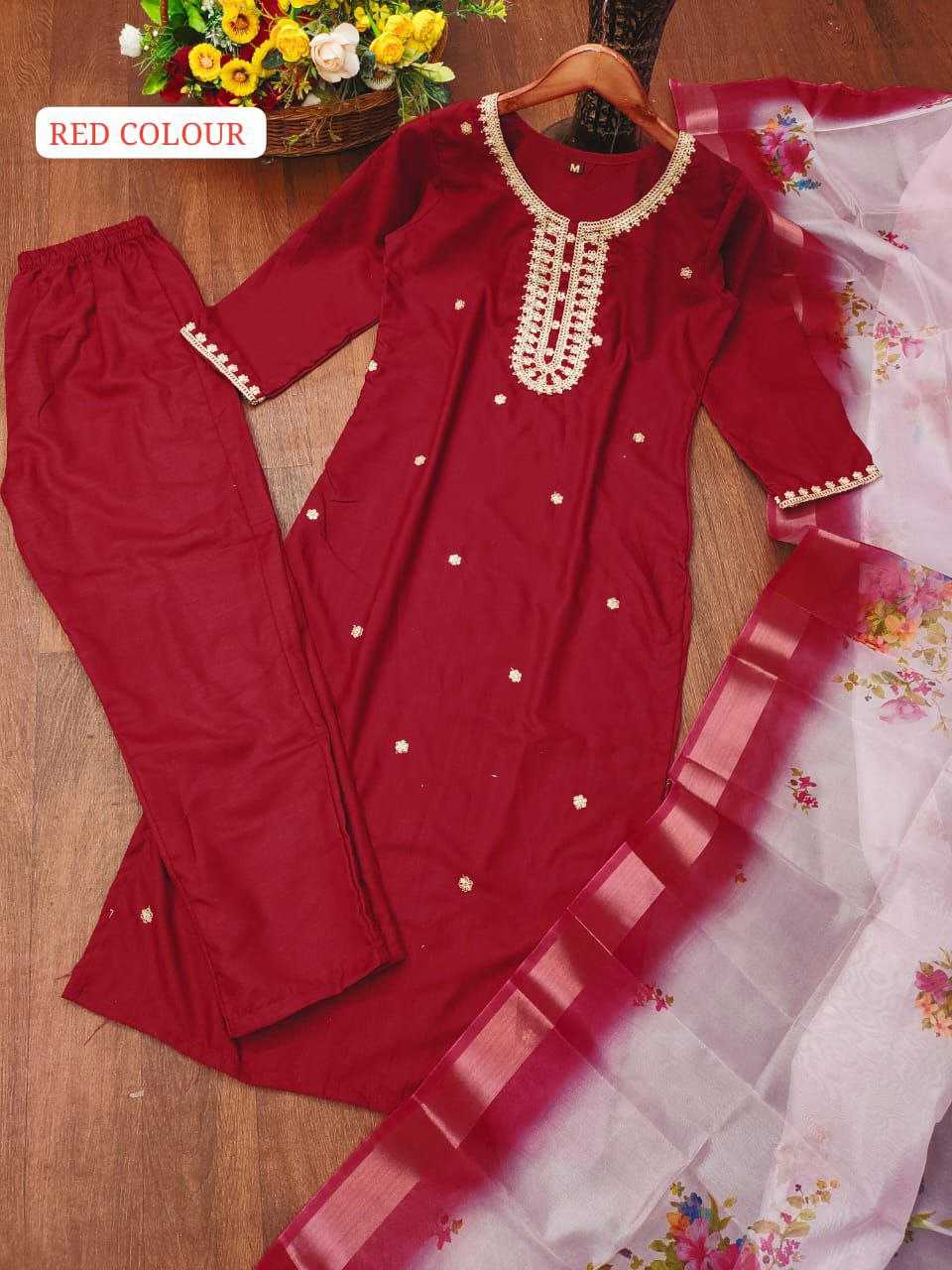 Ynf Rayon KESH517 A5 Kurti Wholesale Rayon Kurtis Kurti Bottom With Dupatta Manufacturer