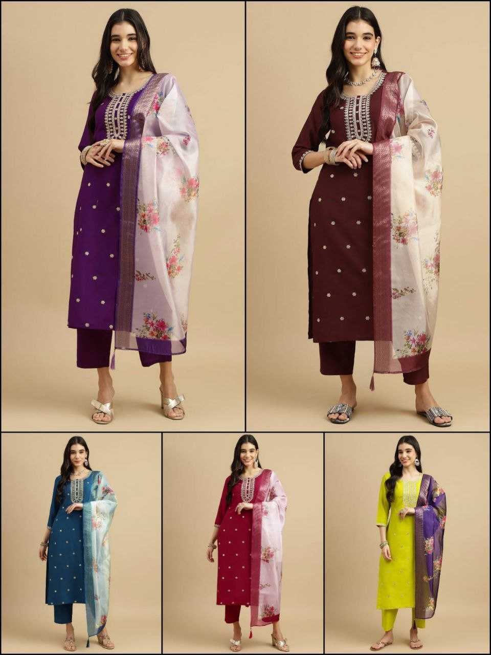 Ynf Rayon KESH517 A5 Kurti Wholesale Rayon Kurtis Kurti Bottom With Dupatta Manufacturer