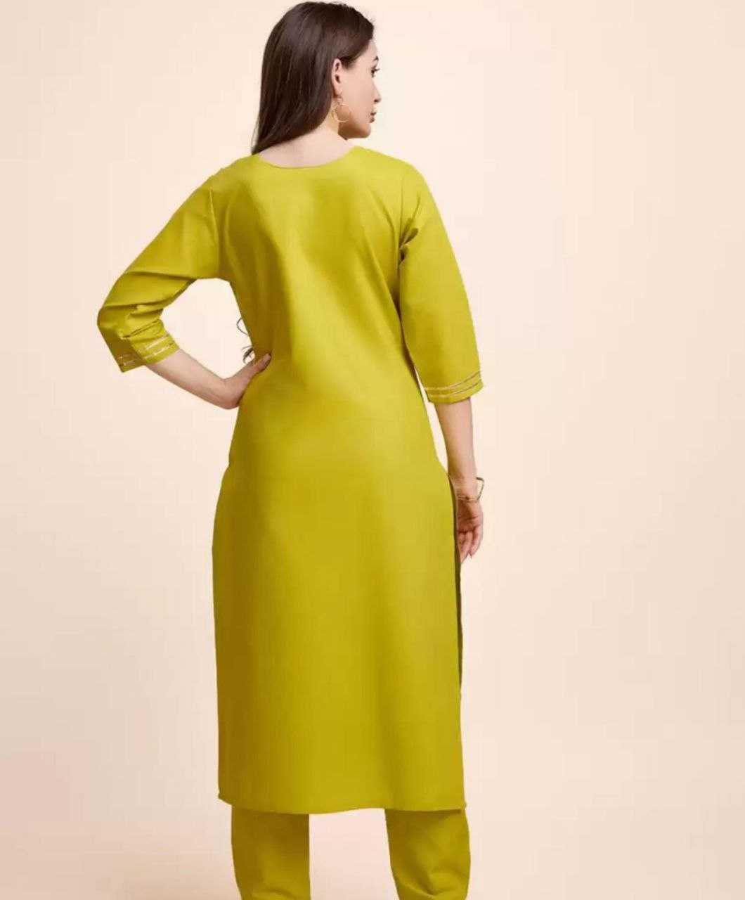 Ynf Rayon KESH517 K3 Kurti Wholesale Long Kurtis Rayon Kurtis Kurti With Pants Manufacturer