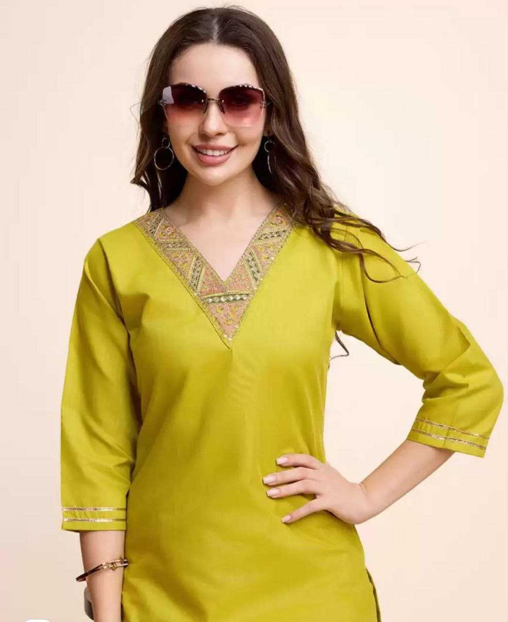 Ynf Rayon KESH517 K3 Kurti Wholesale Long Kurtis Rayon Kurtis Kurti With Pants Manufacturer