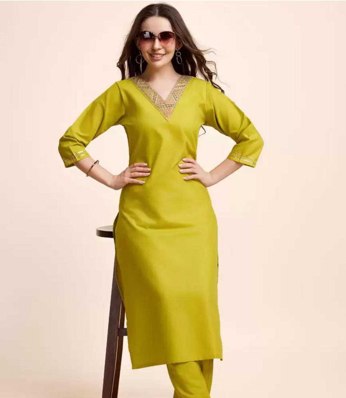 Ynf Rayon KESH517 K3 Kurti Wholesale Long Kurtis Rayon Kurtis Kurti With Pants Manufacturer