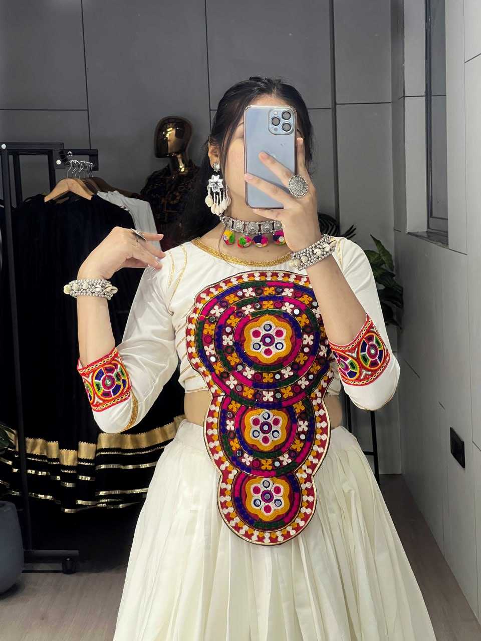 Ynf Rayon RIN119 8054 Lehengas Festive Collections Wholesale Embroidered Lehenga Navratri Chaniya Choli Manufacturer