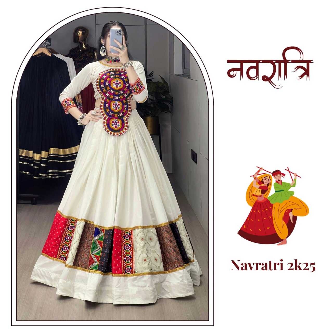 Ynf Rayon RIN119 8054 Lehengas Festive Collections Wholesale Embroidered Lehenga Navratri Chaniya Choli Manufacturer