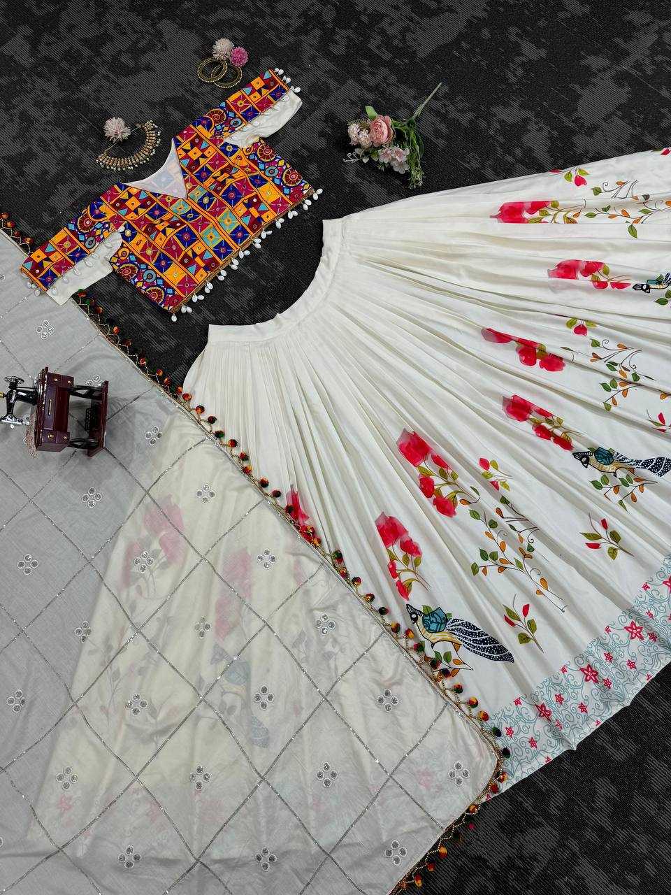 Ynf Rayon RIN162 287 Lehengas Festive Collections Wholesale Designer Lehenga Navratri Chaniya Choli Manufacturer