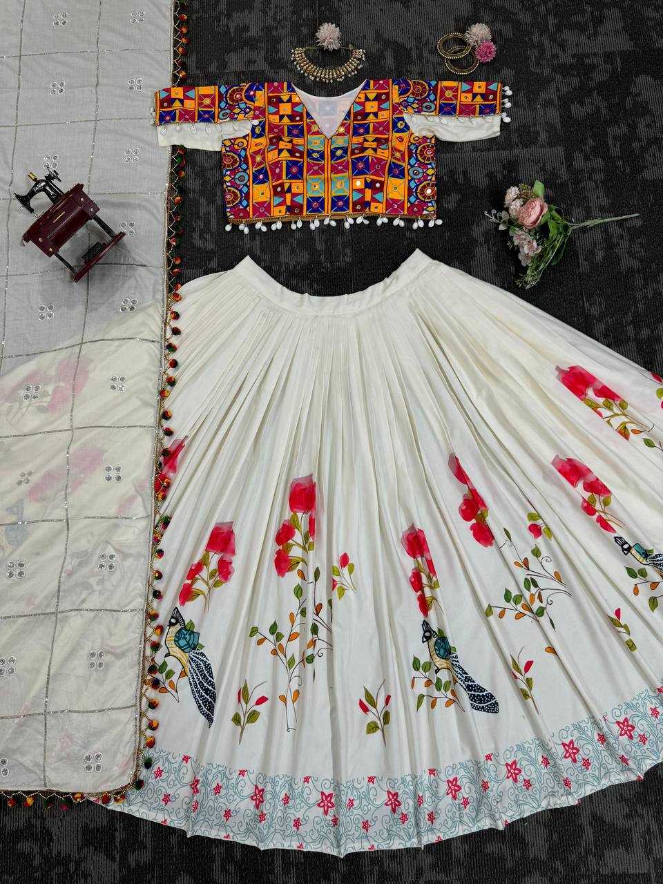 Ynf Rayon RIN162 287 Lehengas Festive Collections Wholesale Designer Lehenga Navratri Chaniya Choli Manufacturer